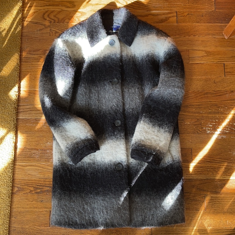 Madewell Mohair Coat xs